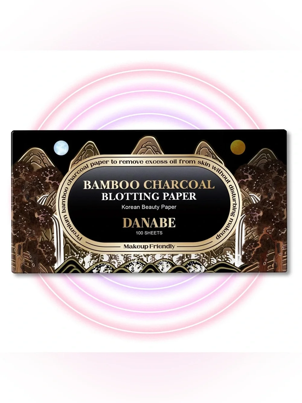 Danabe Bamboo Charcoal Blotting Paper 100